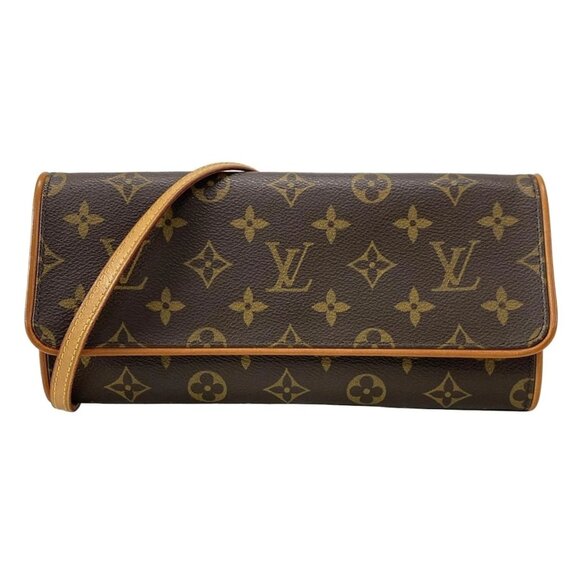 LOUIS VUITTON Pochette Twin GM Monogram - Shoulder Bag 788-080825 - Picture 1 of 14